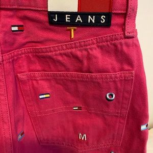 Tommy Jeans pink shorts size 27